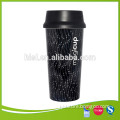 iml design plastic double wall drinking cup